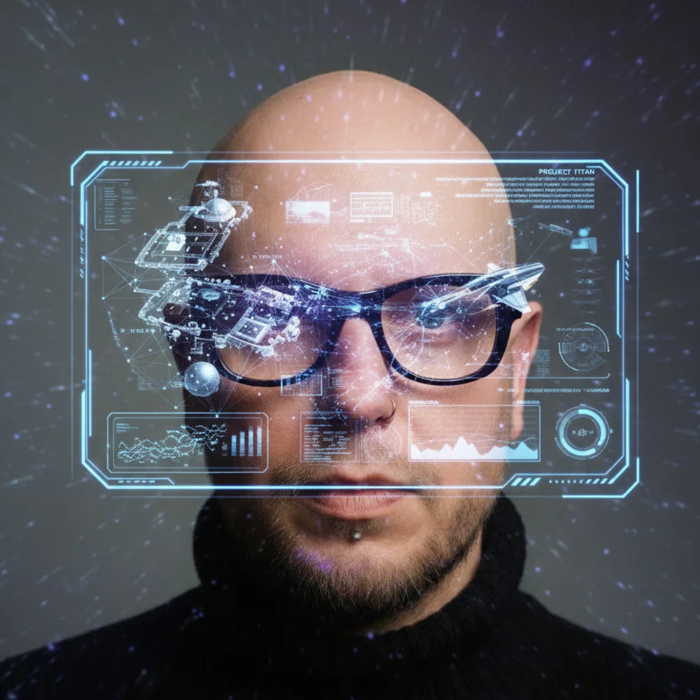 Footer graphic with decorative geometric pattern